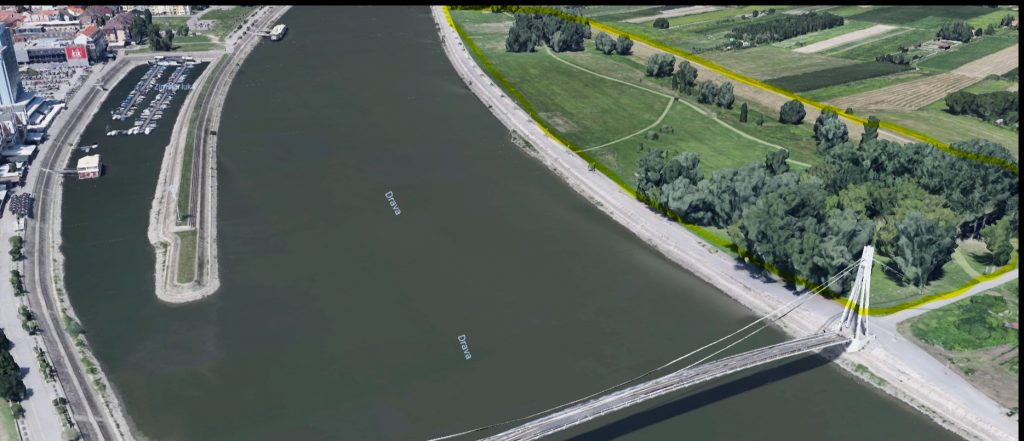 promenada osijek šetnja pasa